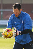 Mark Tyler during the pre-match warm-up